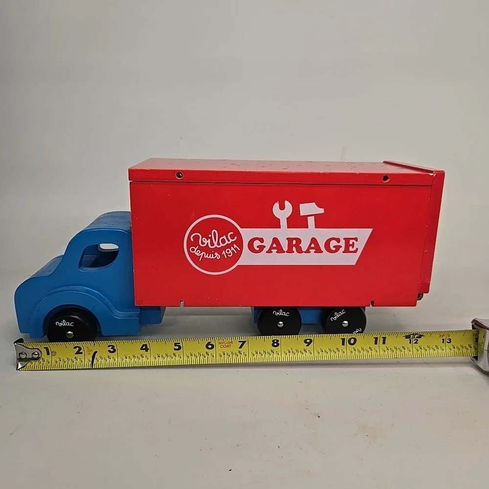VILAC TOY WOODEN BOX TRUCK Vilac Garage‎